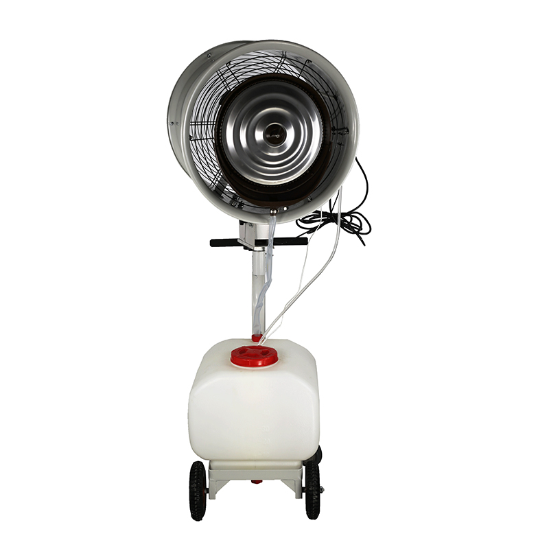 Hand push fan